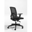 8033540632969-Fauteuil de bureau MALICE - accoudoirs réglables - noir--1