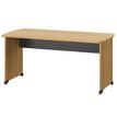 Bureau JAZZ+ - 180 cm - Pieds panneaux - chêne du bocage