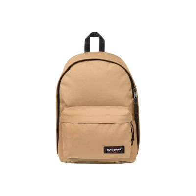 3663991031063-EASTPAK Out Of Office - Sac à dos beige avec compartiment pour ordinateur portable-Avant-0