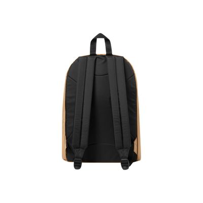 3663991031063-EASTPAK Out Of Office - Sac à dos beige avec compartiment pour ordinateur portable-Arrière-1