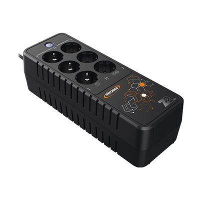 3700085660850-INFOSEC Z2 EX 550 - onduleur 6 prises - 550 VA-Angle gauche-1